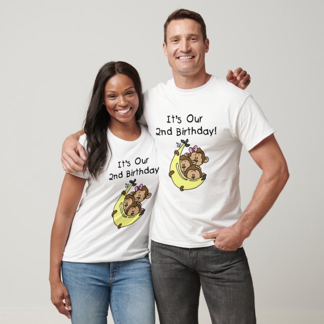 Triplets 2nd - Two Boys/ One Girl Tshirts (Unisex)