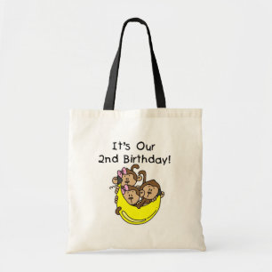 Triplets 2nd - Two Girls and a Boy Tote Bag