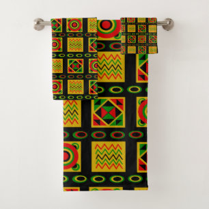 Triplets  bath towel set