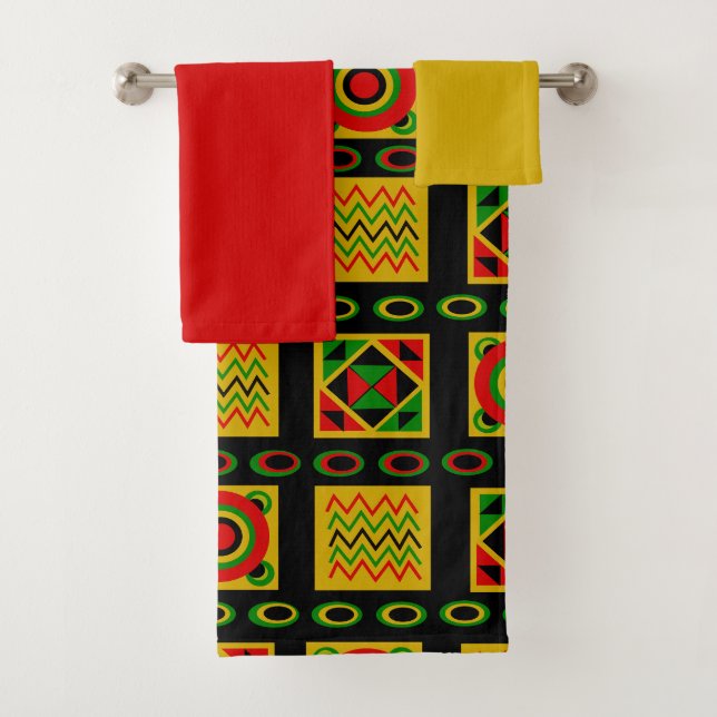 Triplets  bath towel set (Insitu)