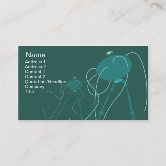 Tripod - Business Business Card (Front)