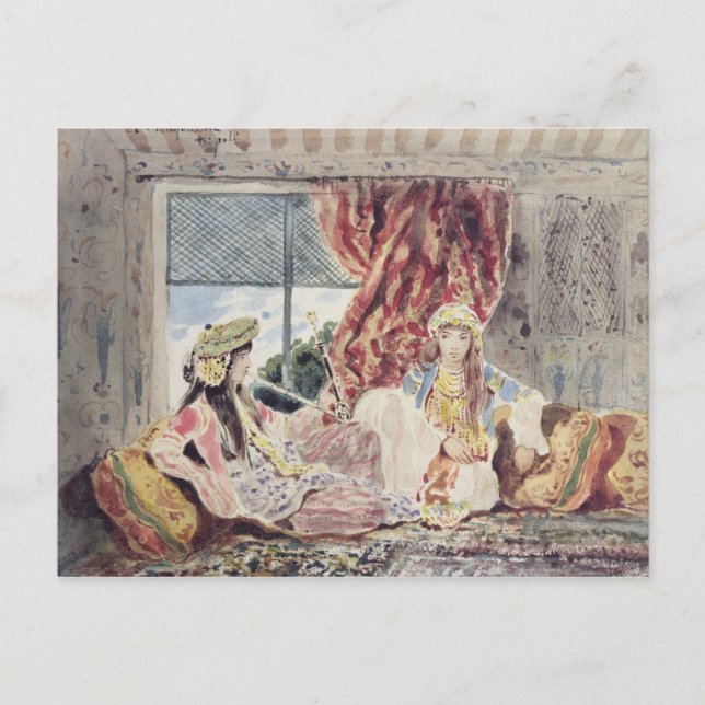 Tripoli, a Harem Postcard (Front)