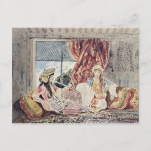 Tripoli, a Harem Postcard