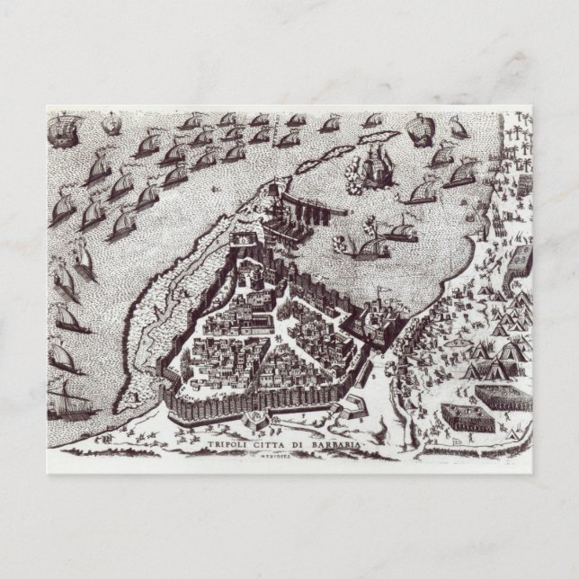 Tripoli, c.1550 | postcard (Front)