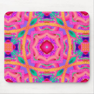 ~ Trippy 3D Fractal Pattern ~ Mouse Pad
