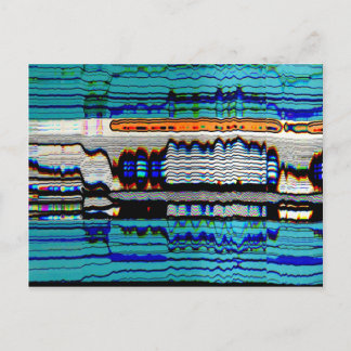 Trippy Art Postcard