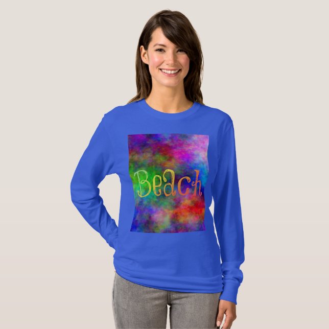 Trippy Beach T-Shirt (Front Full)