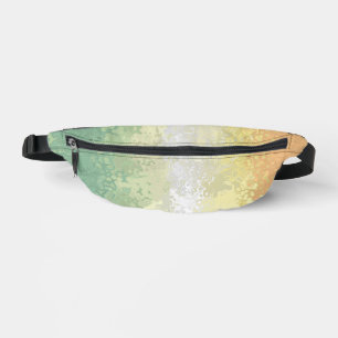 Trippy Boho Groovy Abstract Genderflor Pride Flag Fanny Pack