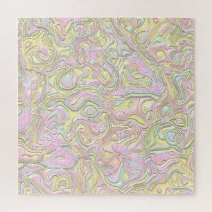 Trippy Colourful 3D Swirls Jigsaw Puzzle
