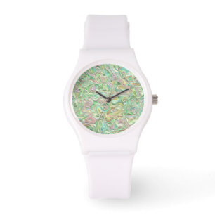 Trippy Colourful 3D Swirls Watch