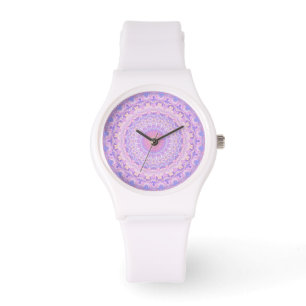 Trippy Colourful Intricate Boho Hippie Mandala Watch