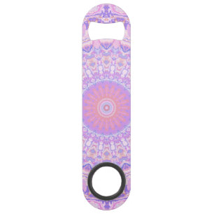Trippy Colourful Intricate Boho Mandala Bar Key