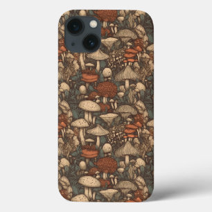 Trippy Cottagecore Mushroom iPhone / iPad case