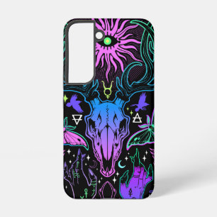 Trippy Deer Skull Samsung Galaxy Case