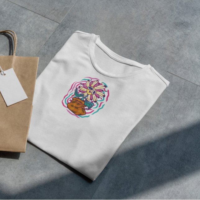 Trippy Flower T-Shirt (Creator Uploaded)