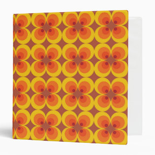 Trippy Flowers Binder