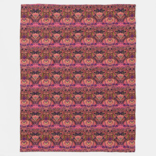 Trippy Garland Fleece Blanket