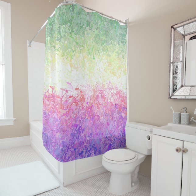 Trippy Groovy Boho Abstract Genderdoe Pride Flag (In Situ)
