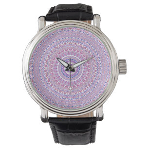 Trippy Hippie Boho Groovy Bohemian Kaleidoscope  Watch