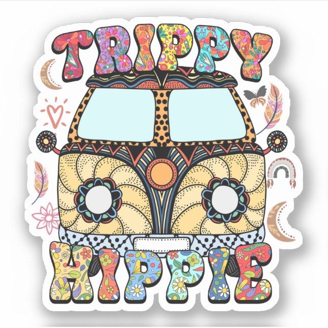 Trippy Hippie Indie Aesthetic  (Front)