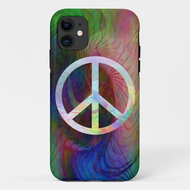 Trippy Hippy Case-Mate iPhone Case (Back)