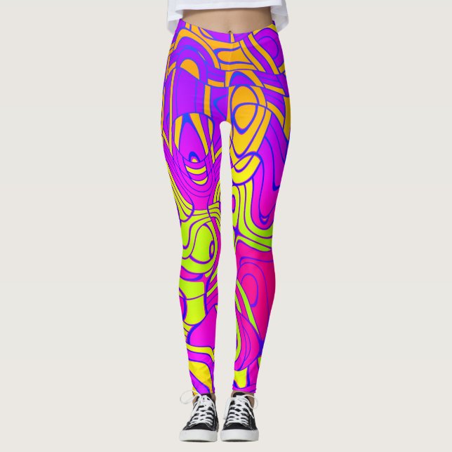 Trippy Leggings (Front)
