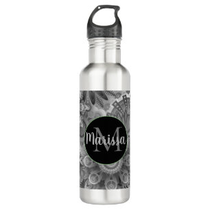 Trippy Mandalas Monogram 710 Ml Water Bottle