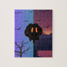 Trippy Melting Smile Face Day & Night Landscape Mo