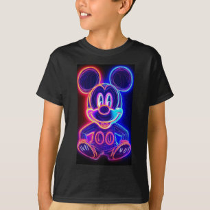 Trippy Mickey Sticker T-Shirt