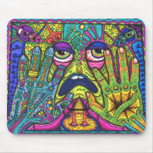 Trippy Mouse Pad