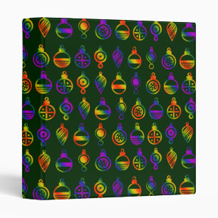 Trippy Ornaments Binder