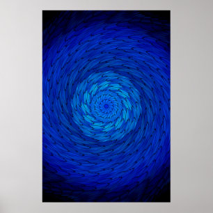 Trippy Poster: Abstract Psychedelic Poster