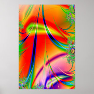 Trippy Poster: Abstract Psychedelic Poster