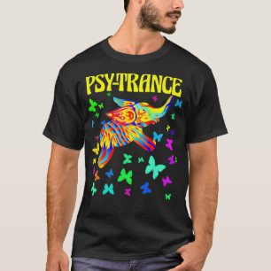 Trippy Psy-Trance Elephant DJ Raver Rave Party T-Shirt
