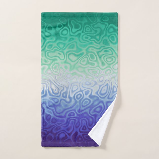 Trippy Ripply Funky Boho MLM Amour Entre Hommes Fi (Serviette à main)