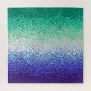 Trippy Ripply Funky Boho MLM Men Loving Men Pride Jigsaw Puzzle