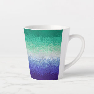 Trippy Ripply Funky Boho MLM Men Loving Men Pride Latte Mug