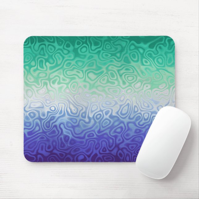 Trippy Ripply Funky Boho MLM Men Loving Men Pride Mouse Pad (With Mouse)