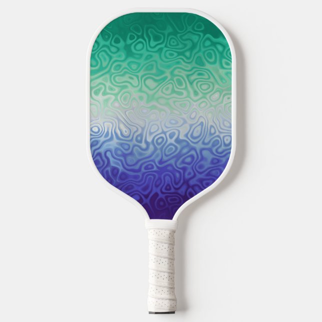 Trippy Ripply Funky Boho MLM Men Loving Men Pride Pickleball Paddle (Front)