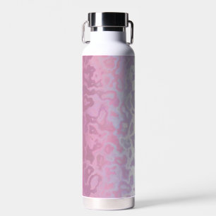 Trippy Ripply Groovy Eccentric Bigender Pride Flag Water Bottle