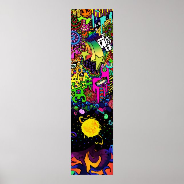 Trippy Sky Poster (Front)