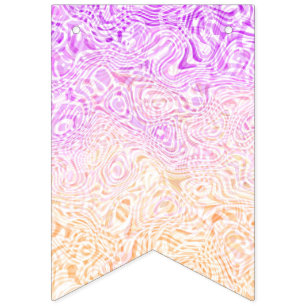 Trippy Squiggly Boho Abstract Trixic Pride Flag