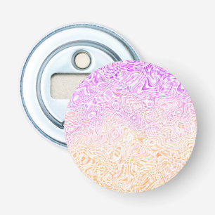 Trippy Squiggly Boho Abstract Trixic Pride Flag Bottle Opener