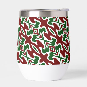 Trippy Squiggly Retro Mood Noël Motif