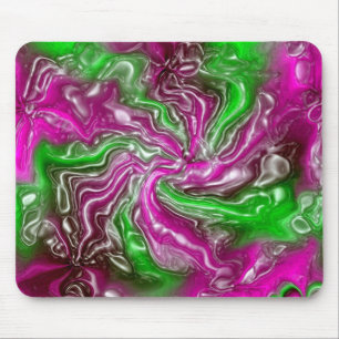 Trippy swirl mouse pad