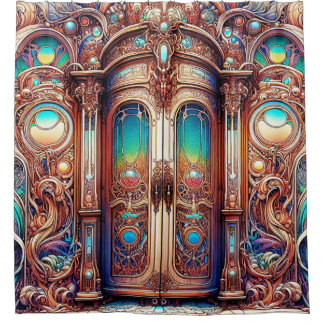 Trips from the Wardrobe Shower Curtain