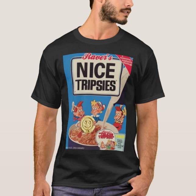 Tripsies 90&x27;s Rave Flyer Classic T-shirt (Devant)