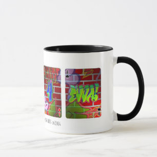 TripStops' '4 ACES' 11 oz. graffiti mugs