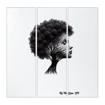 Triptych all art of resilience and grace