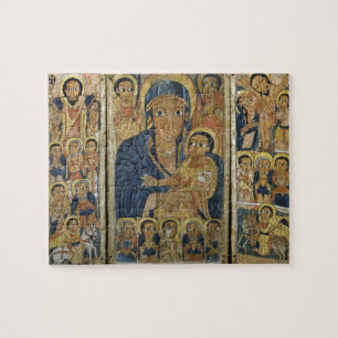 Triptych Centre Panel with Mary and Her Son Jigsaw Puzzle